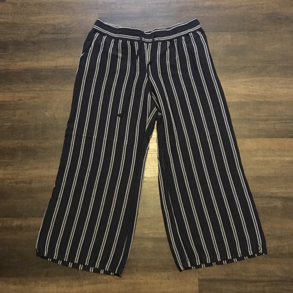 a new day Pants - [a new day] Striped Linen Pants
